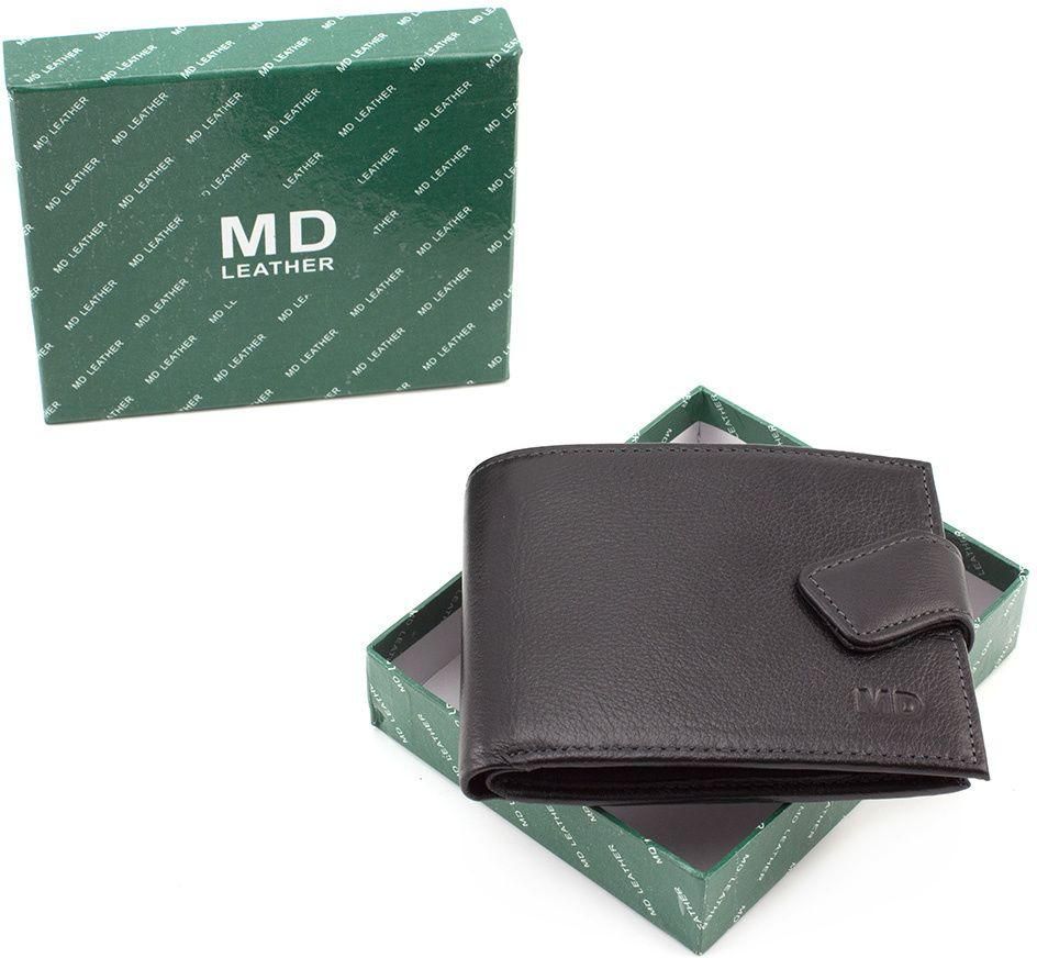 Чоловіче портмоне під багато карток MD Leather (18561)