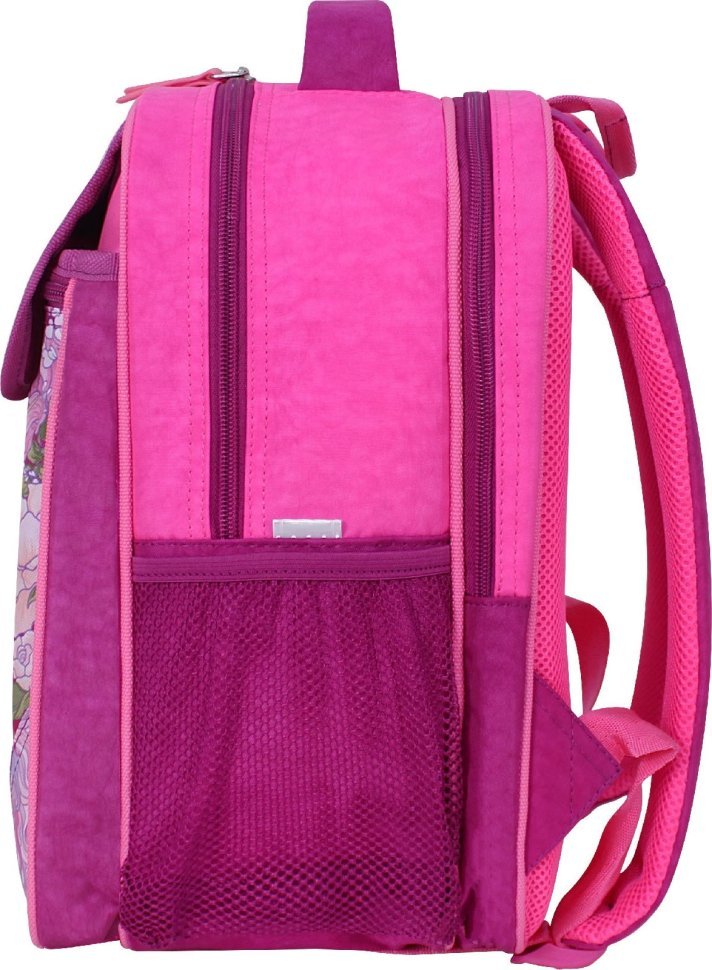Качественный школьный рюкзак из текстиля с единорогом Bagland (55500)