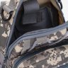 Чоловіча тактична сумка-рюкзак сірого кольору з піксельним принтом - Monsen (56000) - 6