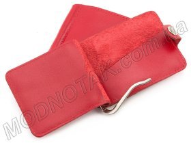 Кожаный зажим для денег с монетницей ST Leather (18571)