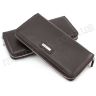 Коричневий тонкий гаманець на блискавки KARYA (0951-39) - 1