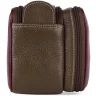 Кожаный несессер на 2 вместительных отделения с кистевым ремешком Hammonds Flycatcher TC4002-1 Brushwood коричневый 108000 modnotak фото - 4