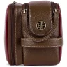 Кожаный несессер на 2 вместительных отделения с кистевым ремешком Hammonds Flycatcher TC4002-1 Brushwood коричневый 108000 modnotak фото - 7