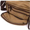 Мужская сумка-мессенджер среднего размера из текстиля песочного цвета Vintage 2422206 - 4