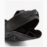 Чорний рюкзак із натуральної шкіри саф'яно на блискавці BlankNote Groove L 79000 - 4