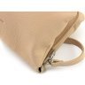 Пудровая женская сумка-клатч из натуральной итальянской кожи Grande Pelle (59100) - 9