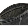 Винтажная мужская сумка-мессенджер из натуральной кожи черного цвета Tom Stone (10967) - 7