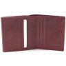 Невеликий лаковий жіночий гаманець червоного кольору з натуральної шкіри під рептилію ST Leather 70801 - 2