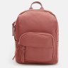 Стильний жіночий рюкзак із текстилю рожевого кольору на блискавці Monsen 71801 - 2