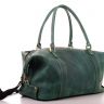 Кожаная сумка дорожно-спортивная в винтаж стиле - Travel Leather Bag (11027) - 2