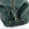 Шкіряна сумка дорожньо-спортивна в вінтаж стилі - Travel Leather Bag (11027) - 5