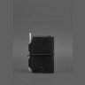 Блокнот (Софт-бук) чорного кольору із чистими листами зі шкіри Crazy Horse - BlankNote (42701) - 5