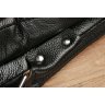Плечевая мужская сумка из фактурной кожи в черном цвете Tiding Bag (15841) фото №7 Плечевая мужская сумка из фактурной кожи в черном цвете Tiding Bag (15841) modnotak фото - 7