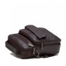 Зручна чоловіча сумка-барсетка коричневого кольору з натуральної шкіри HD Leather (15920) - 5