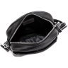 Мужская сумка через плечо маленького размера из черной кожи Royal Bag (15852) фото №5 Мужская сумка через плечо маленького размера из черной кожи Royal Bag (15852) modnotak фото - 5