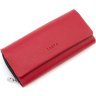 Фірмовий жіночий гаманець-клатч червоного кольору Karya (17000) - 3