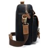 Текстильная мужская сумка-портфель с кожаными вставками Vintage (20002) - 17