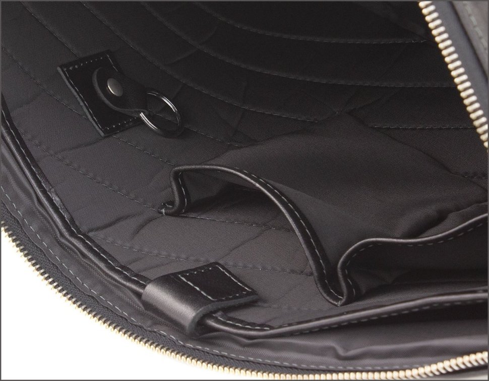 Ділова повсякденна чоловіча сумка з натуральної італійської шкіри Grande Pelle 64301