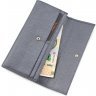 Темно-сірий гаманець італійського виробництва з натуральної шкіри Tony Bellucci (10819) - 2