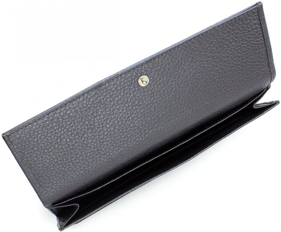 Темно-сірий гаманець італійського виробництва з натуральної шкіри Tony Bellucci (10819)