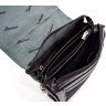 Кожаная сумка черного цвета с ремешком через плечо Desisan (1321-01) - 3