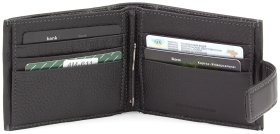 Мужское кожаное портмоне с зажимом для купюр Marco Coverna (18565)