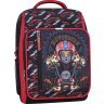 Шкільний рюкзак для хлопчика з чорного текстилю з принтом тигра Bagland 55401 - 1
