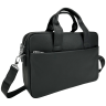 Деловая мужская сумка из натуральной кожи для ноутбука до 15" Tiding Bag черного цвета 95501 фото №1 Деловая мужская сумка из натуральной кожи для ноутбука до 15" Tiding Bag черного цвета 95501 modnotak фото - 1