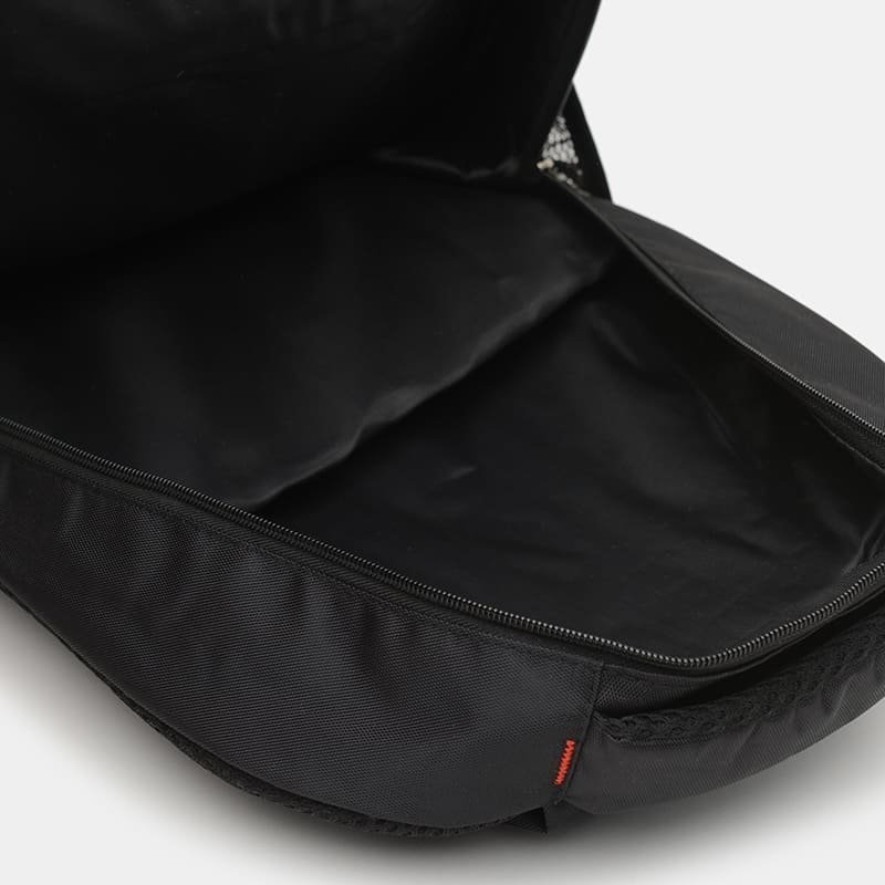 Універсальний чоловічий рюкзак з чорного текстилю на одній блискавці Monsen (19410)