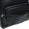 Жіночий шкіряний рюкзак чорного кольору з яскраво-вираженою фактурою Keizer (19261) - 5