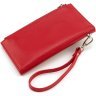 Красный женский купюрник из натуральной кожи на кнопках ST Leather 1767401 - 4
