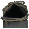Мужская сумка-барсетка через плечо из винтажной кожи с ручкой Tiding Bag (19435) - 2