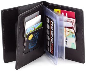 Кожаная обложка для паспорта и автодокументов Grande Pelle (13073)