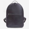 Темно-синій міський рюкзак із фактурної шкіри на блискавці BlankNote Groove L 79001 - 1