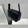 Горизонтальна жіноча сумка-кроссбоді із натуральної шкіри чорного кольору на дві блискавки Visconti Brooklyn 69301 - 18