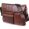 Стильная мужская сумка мессенджер в винтажном стиле VINTAGE STYLE (14666) - 1