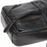 Недорога чоловіча сумка з натуральної шкіри компактного розміру через плече Borsa Leather (15662) - 4