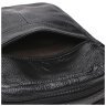 Недорогая мужская сумка из натуральной кожи компактного размера через плечо Borsa Leather (15662) - 5