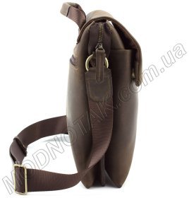 Чоловіча сумка з ручкою з вінтажній якісної шкіри VATTO (11629)