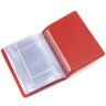 Компактная кожаная обложка красного цвета для автодокументов с прозрачными файлами Leather Collection 102802 фото №5 Компактная кожаная обложка красного цвета для автодокументов с прозрачными файлами Leather Collection 102802 modnotak фото - 5