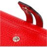 Яскравий жіночий гаманець-клатч великого розміру з фактурної шкіри Tony Bellucci (2421985) - 3