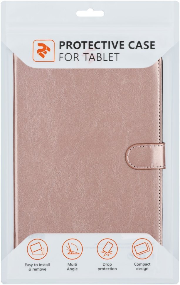 Чохол 2Е Basic універсальний, 7-8", бежево-рожевий modnotak фото №6