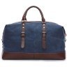 Добротна дорожня сумка великого розміру з текстилю Vintage (20083) - 2