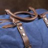 Добротна дорожня сумка великого розміру з текстилю Vintage (20083) - 4