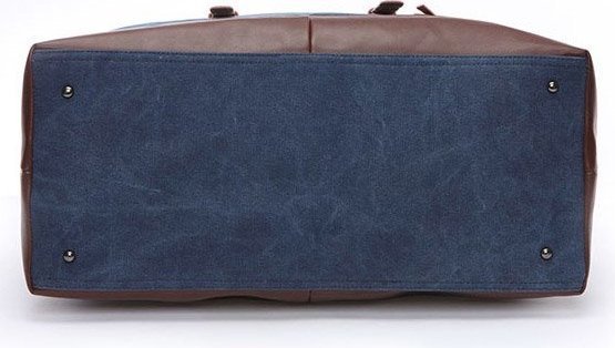 Добротная дорожная сумка большого размера из текстиля Vintage (20083)