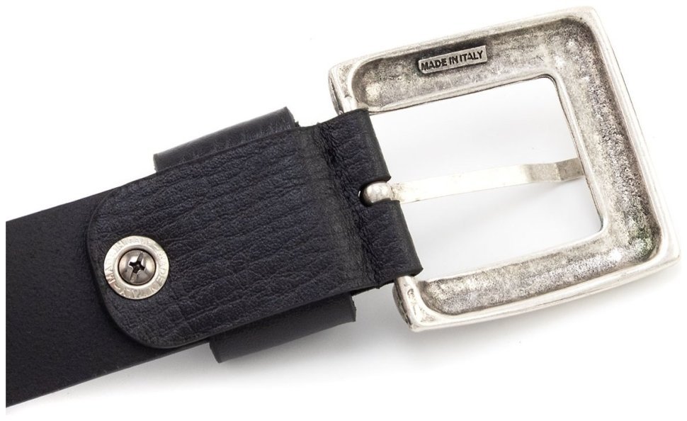 Женский кожаный ремень Gherardini 40822 с винтажной пряжкой и металлическим наконечником, черный фото №3 Женский кожаный ремень Gherardini 40822 с винтажной пряжкой и металлическим наконечником, черный modnotak фото №3