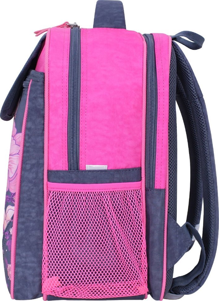 Большой школьный рюкзак для девочек из качественного текстиля с дизайнерским принтом Bagland (55502)