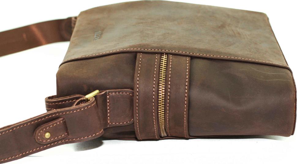 Мужская кожаная сумка винтажного стиля VATTO (12043)