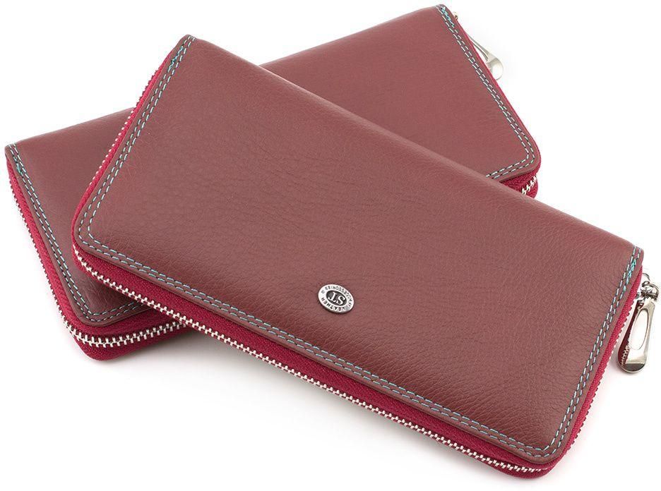 Жіночий кольоровий гаманець на блискавки ST Leather (16020)