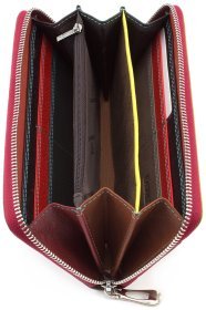 Жіночий кольоровий гаманець на блискавки ST Leather (16020)